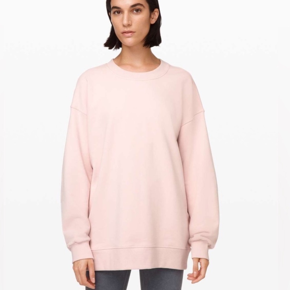 Lululemon Perfectly Oversized Crewneck Sweatshirt Pino